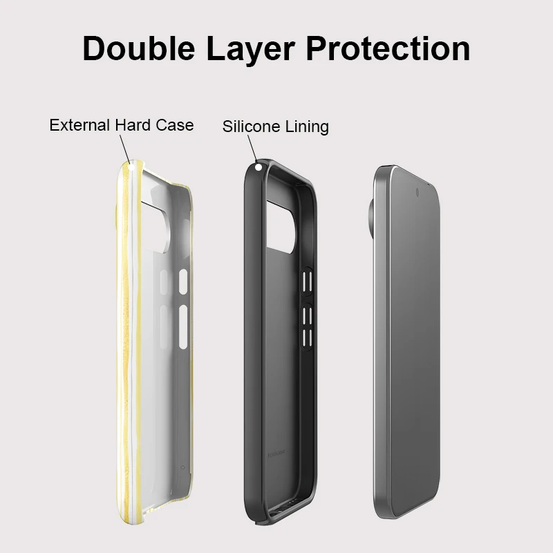 Фото Чехол для телефона Fcicicase PC + TPU 2 в 1 для Google Pixel 10 9 Pro XL 10 10A 7A 8A 8 9 Pro с полосатым рисунком, ударопрочный. №4