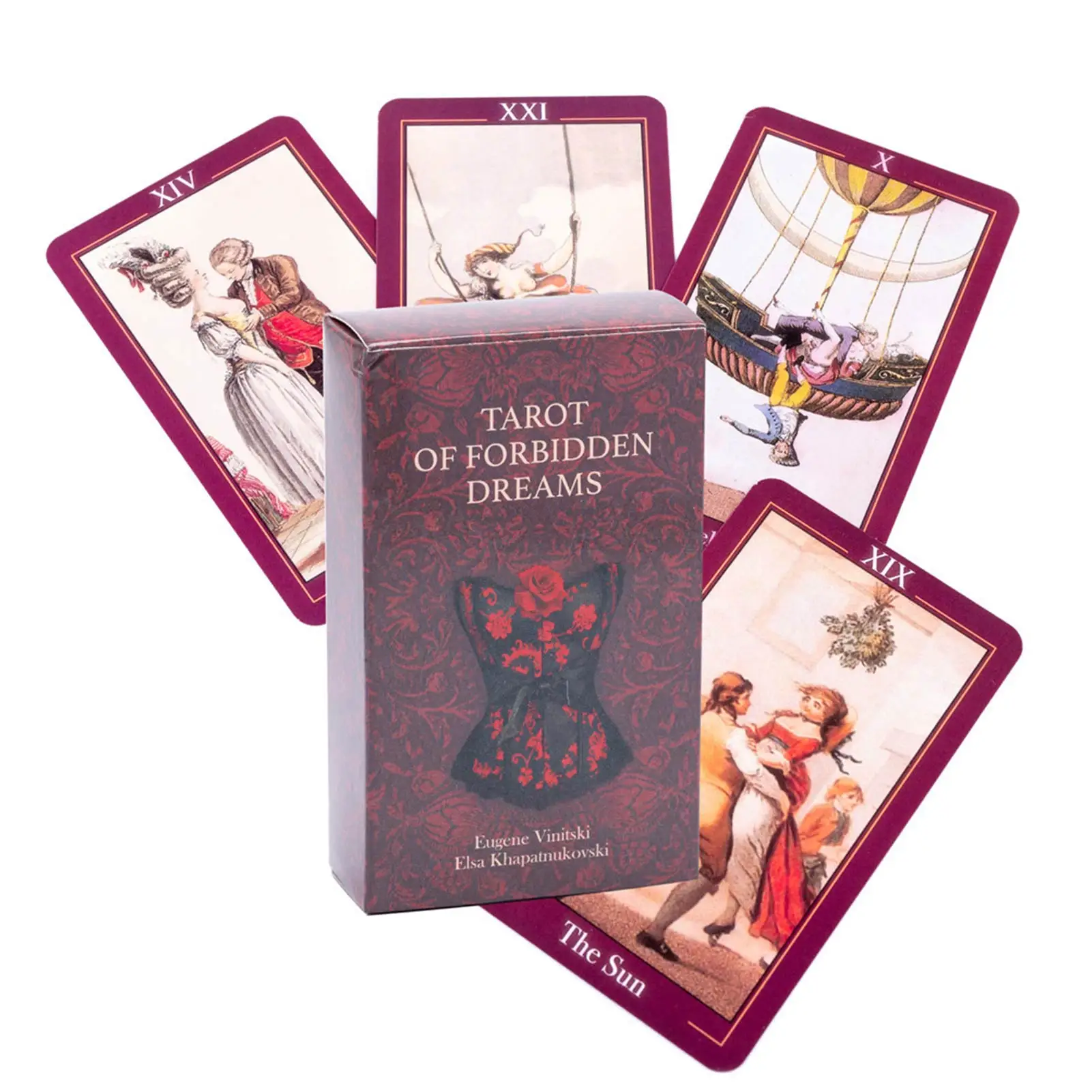 

Tarot Of Forbidden Dreams Tarot Cards Magic Oracle Tarot Deck Board Games English Divination Tarot Family Party Playing Cards
