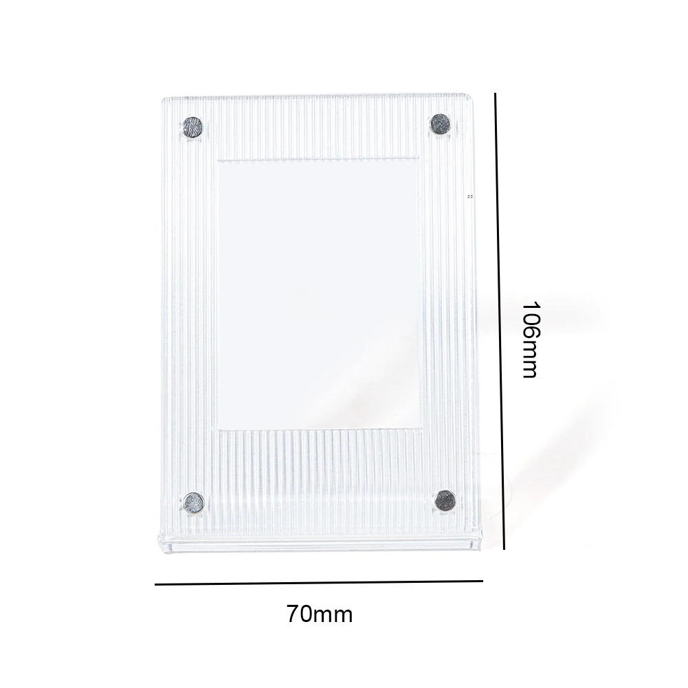 Акриловый держатель для фотографий Настольная Фотография фотография L-образной