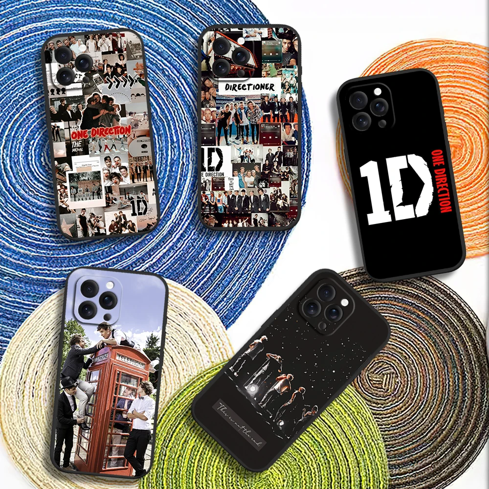 Band O-One D-Directions Take Me Home Phone Case for iPhone 12 11 14 15 13 16 Max Plus Pro Black Soft Silicone Cover