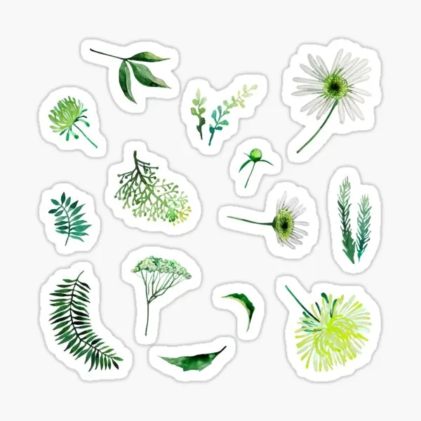 

5 шт., декоративные наклейки для бампера, с принтом