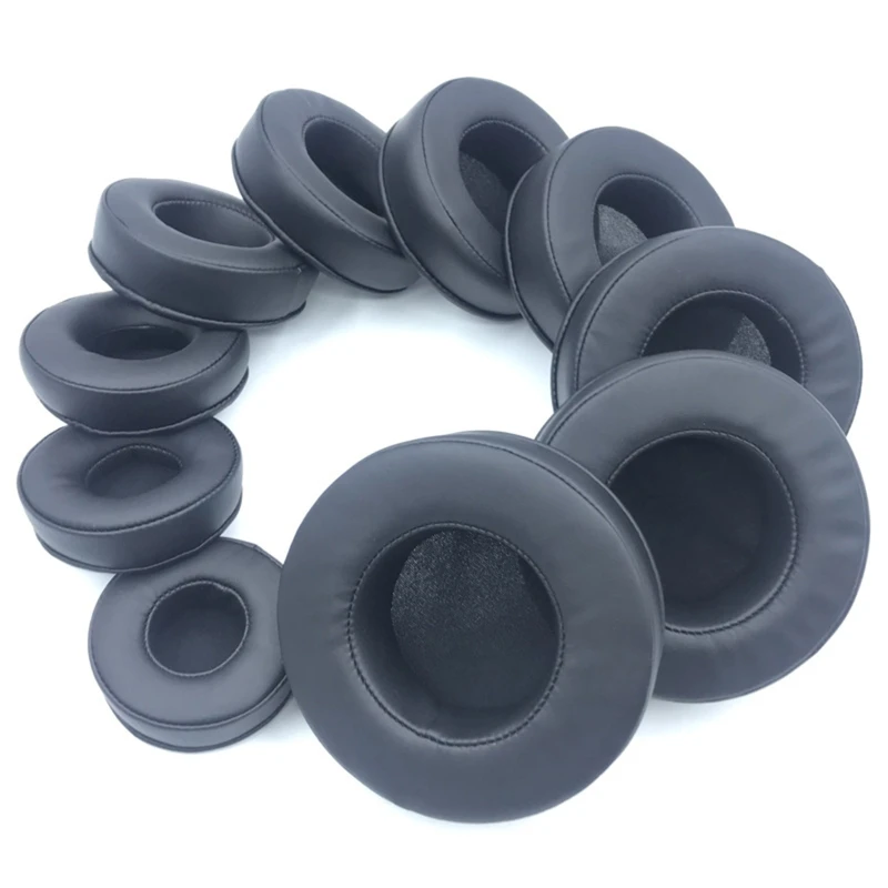 

1 Pair Ear Muffs Headphone Cushion Over the for Head Headset Repair Part 65-110m