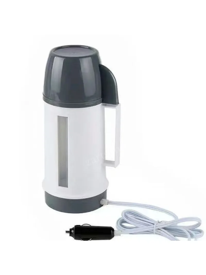 Bouilloire électrique de voiture avec arrêt automatique, bouilloire de  voiture, pot à ébullition rapide, chauffage métropolitain, tasse de voyage,  bomicrophone, 12 V, 24V, 750ml - AliExpress