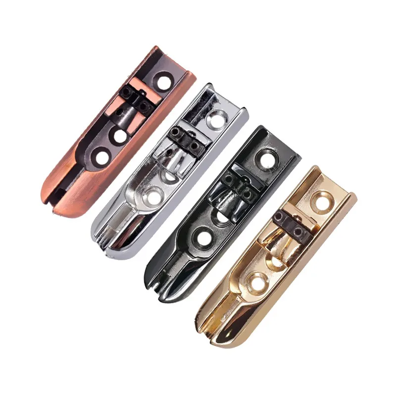 

4Pcs /Lot Black Silver Gold Copper 4 Strings Bass Bridge Split Guitar Strings Zinc Alloy Musical Instruments Accessories Parts