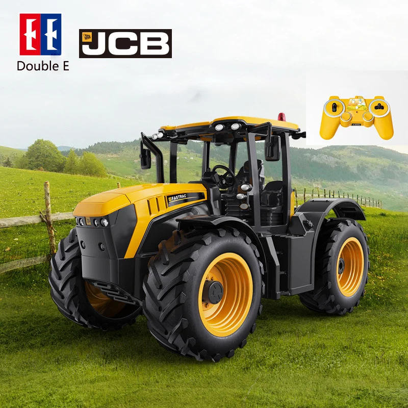 

Двойной Радиоуправляемый грузовик E359 2,4G 1/16 имитация пульта дистанционного управления JCB фермер автомобиль инженерное строительство игруш...