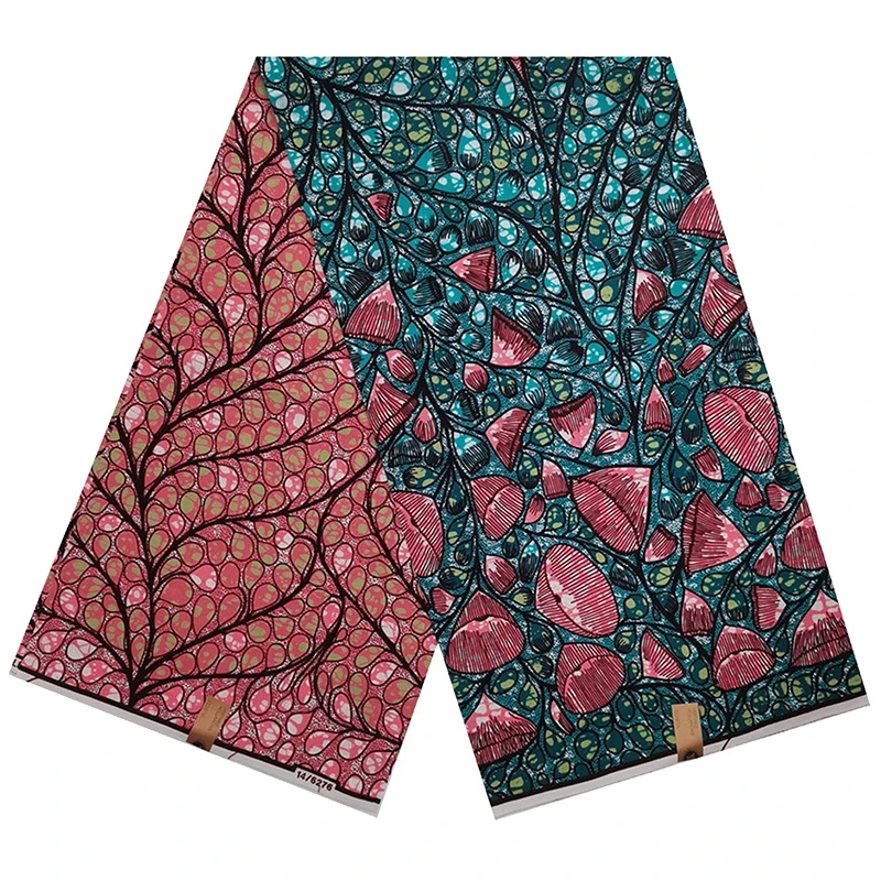 Последняя модная восковая ткань Анкара настоящая мягкая африканская