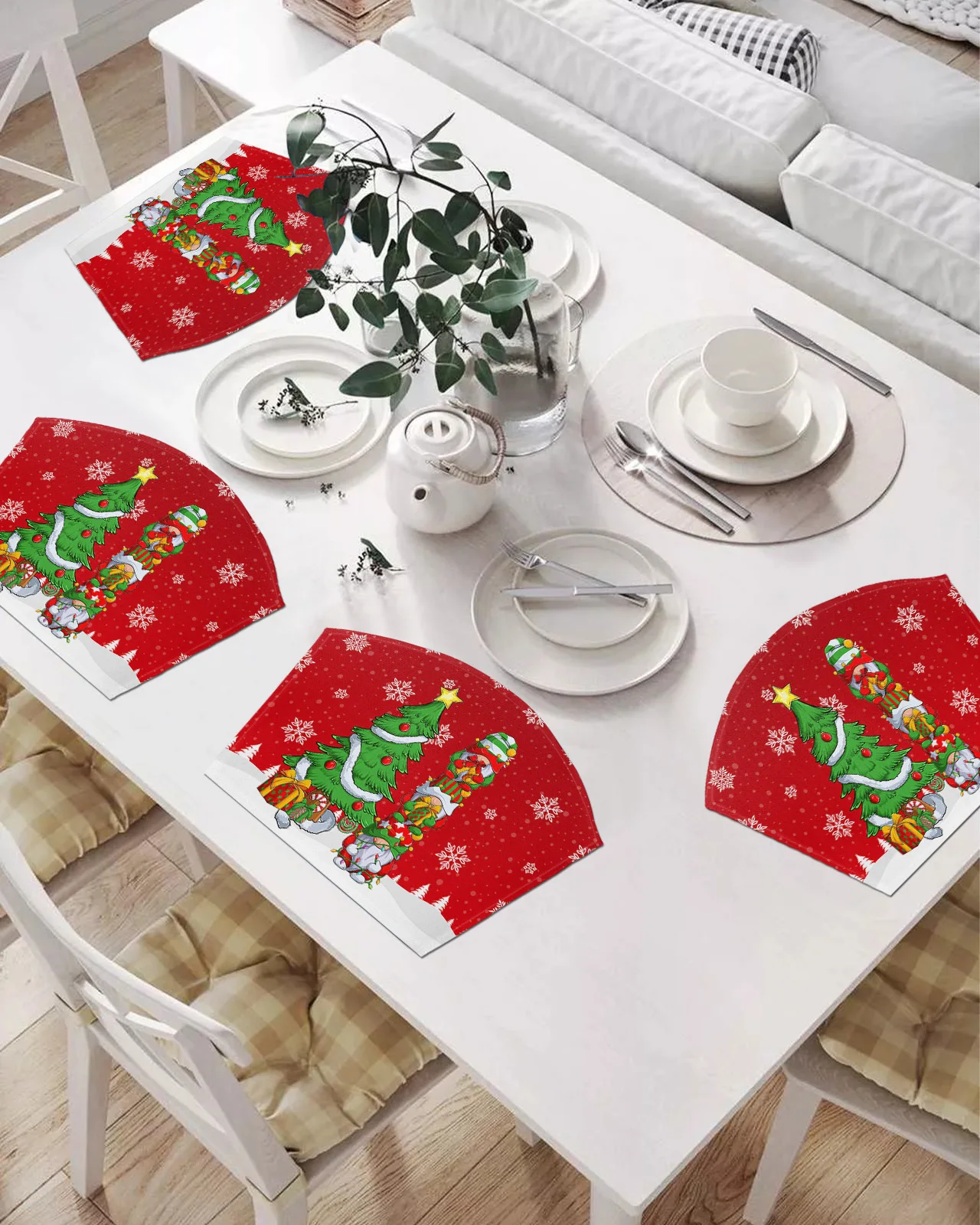 

2/4/6 шт., подставка под столовые коврики