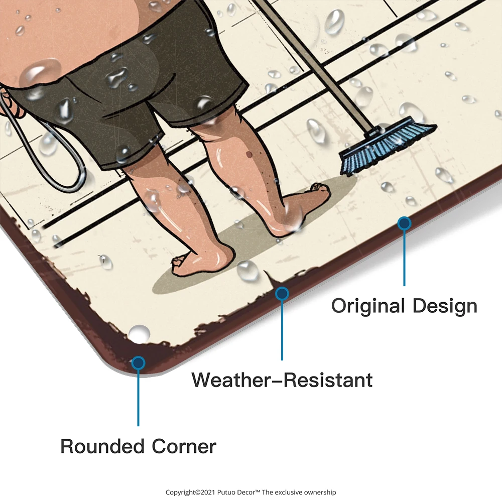 Декор Пачки Во Французском Стиле Железная Настенная Табличка La Salle De Bain Знак Для
