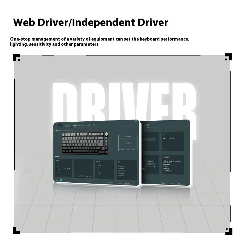 Механическая клавиатура VGN A75 с магнитным переключателем проводная горячей