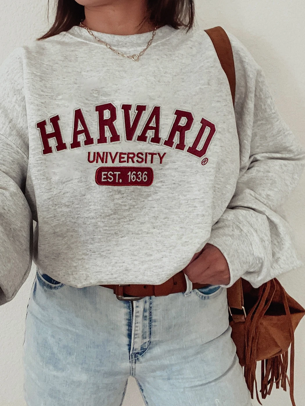 

Letter Embroidery Oversized Sweatshirts Autumn Winter Casual Pullover Female Classic Streetwear Hoodie Tops 2022 Woman's Clothes