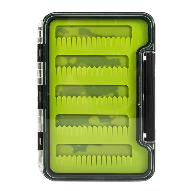 2023 New Waterproof Flies Combo Set Box Trout Fishing Fly Cases with  Silicone Slit Dry Wet Storage Portable Case Box Container - AliExpress
