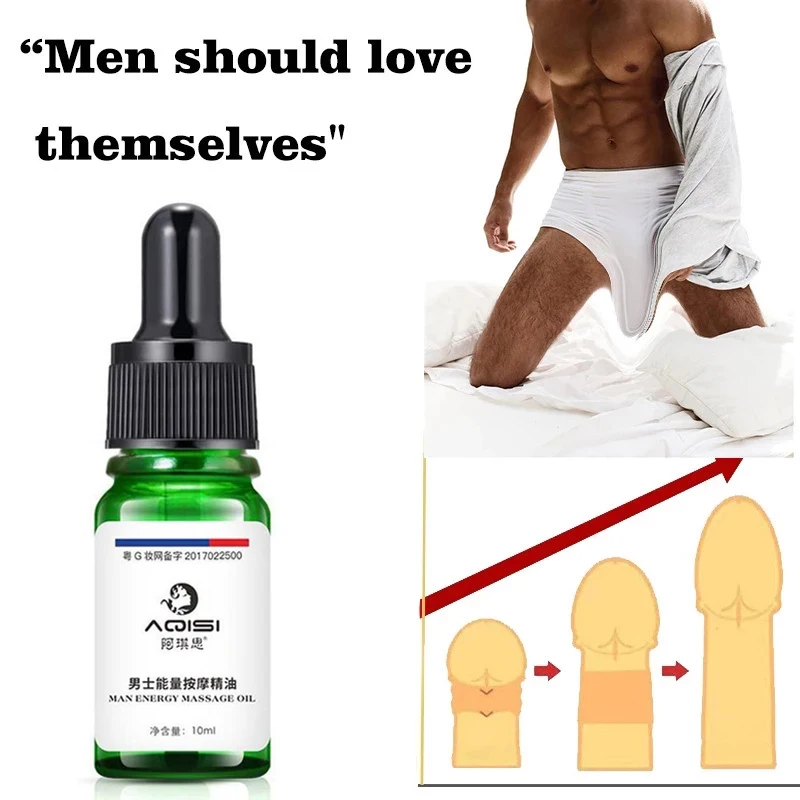 

Men's Penis Enlargement Essential Oil Bigger Dick Thickening Adult Sex Help Oils Emotional Catalyst