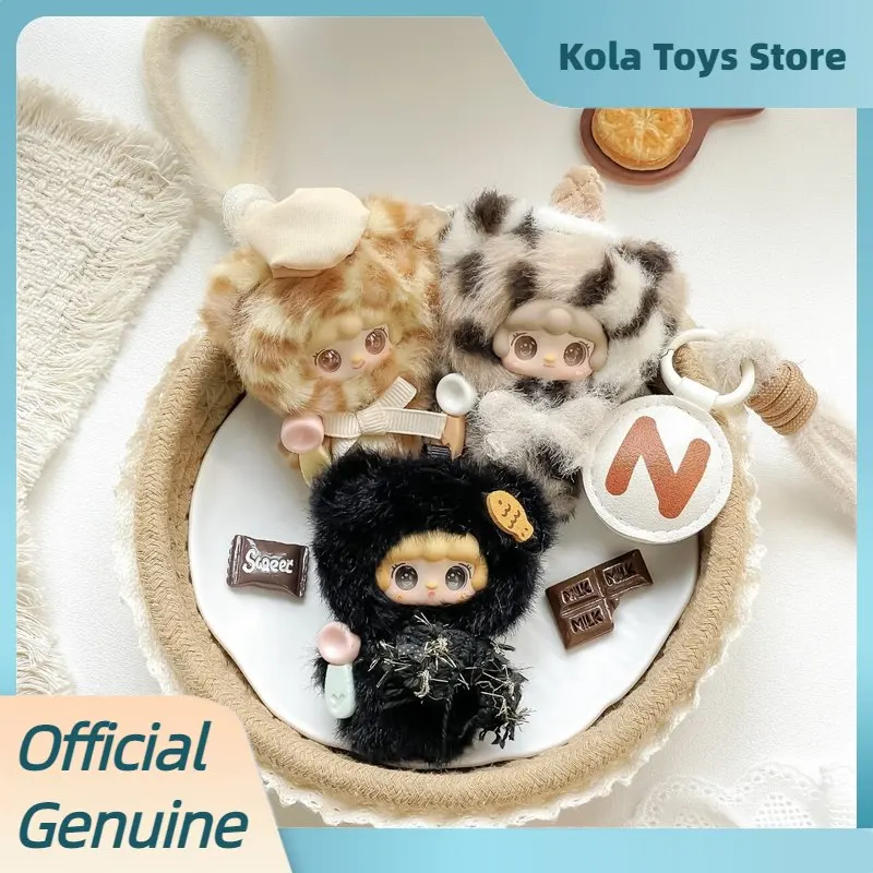 Фото НОВИНКА: Игрушки-сюрпризы Yooki Take A Bite Of Bear Mini Vinyl Plush Blind Box – милые кавайные куклы-брелоки для сумок, подарок для девочек №4