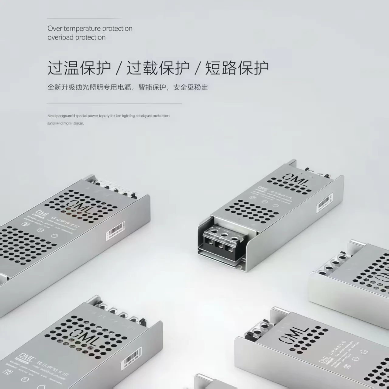 Импульсный источник питания LS для светодиодных лент 12/24В 60-400Вт