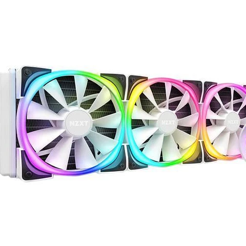 Жидкостный охладитель NZXT Kraken Z73 360 мм с ЖК-дисплеем совместим LGA 1700 RGB белый
