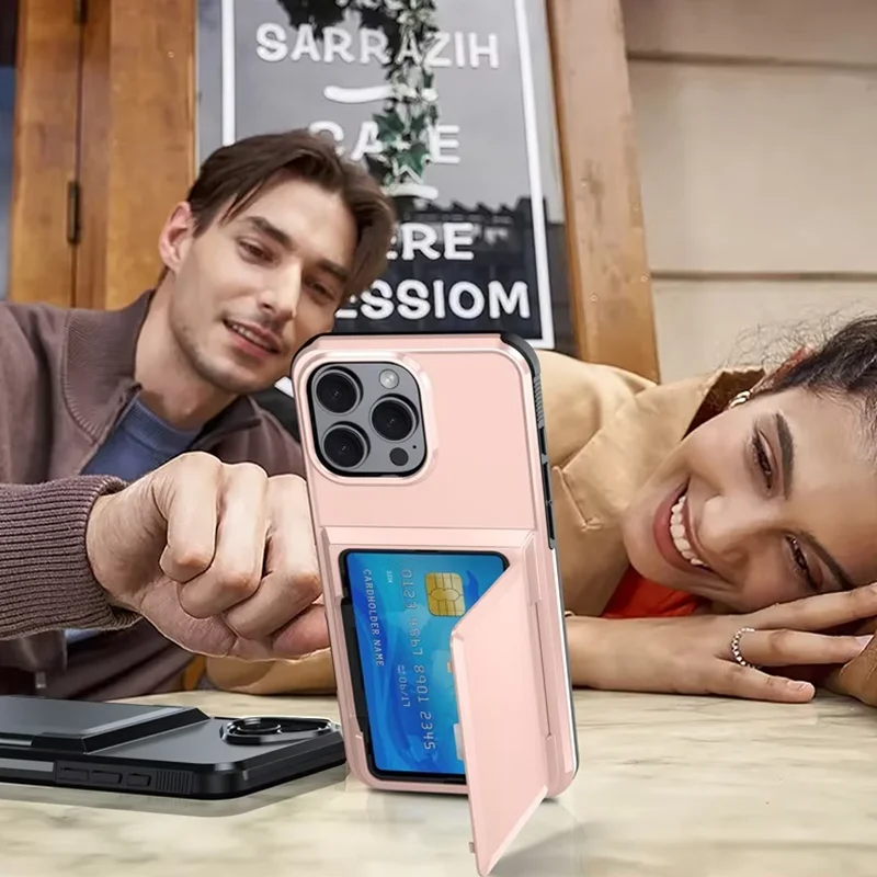 Новый чехол-бумажник с сумкой для карточек iPhone 16 15 14 plus 13 12 11 Pro Max кронштейном