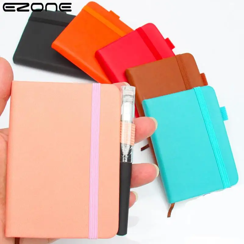 

EZONE A7 Mini Notebook Kawaii 100 Sheets Pocket Notebook Portable Diary Student Stationery Office Supplies cuadernos Planner