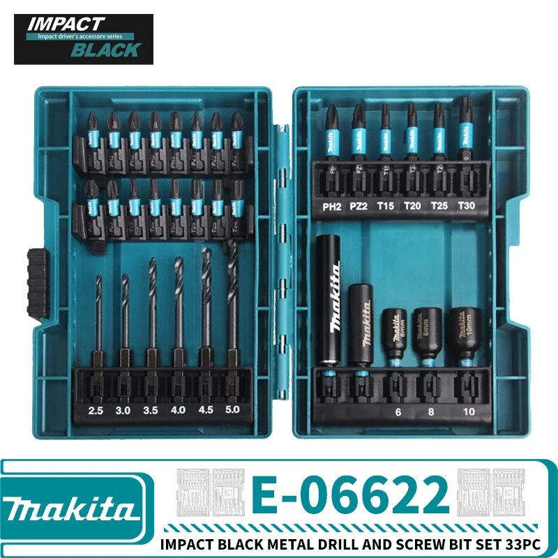 

Makita E-06622 Ударная дрель IMPACT BLACK