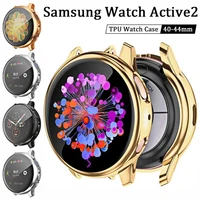 nonmeio full protector watch case for samsung galaxy watch active 2 40mm 44mm watch case cover