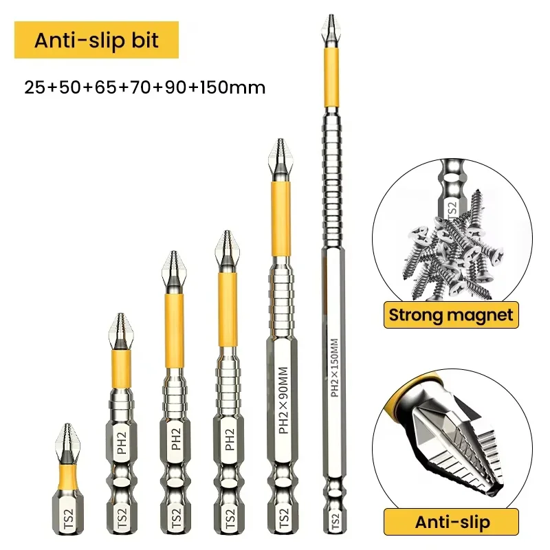 

Магнитная отвертка Phillips PH2 Deli