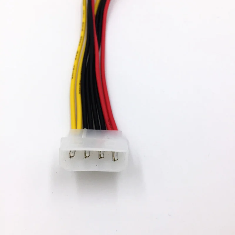 Разветвитель питания кабель-адаптер 4-контактный разъем Molex папа 2x IDE Женский