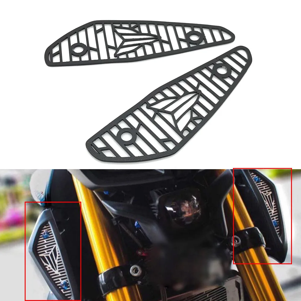 

Слайдеры двигателя мотоцикла, защитная крышка, аксессуары для YAMAHA MT-15 2018 2019 2020 CNC, алюминиевый защитный фильтр потока воздуха