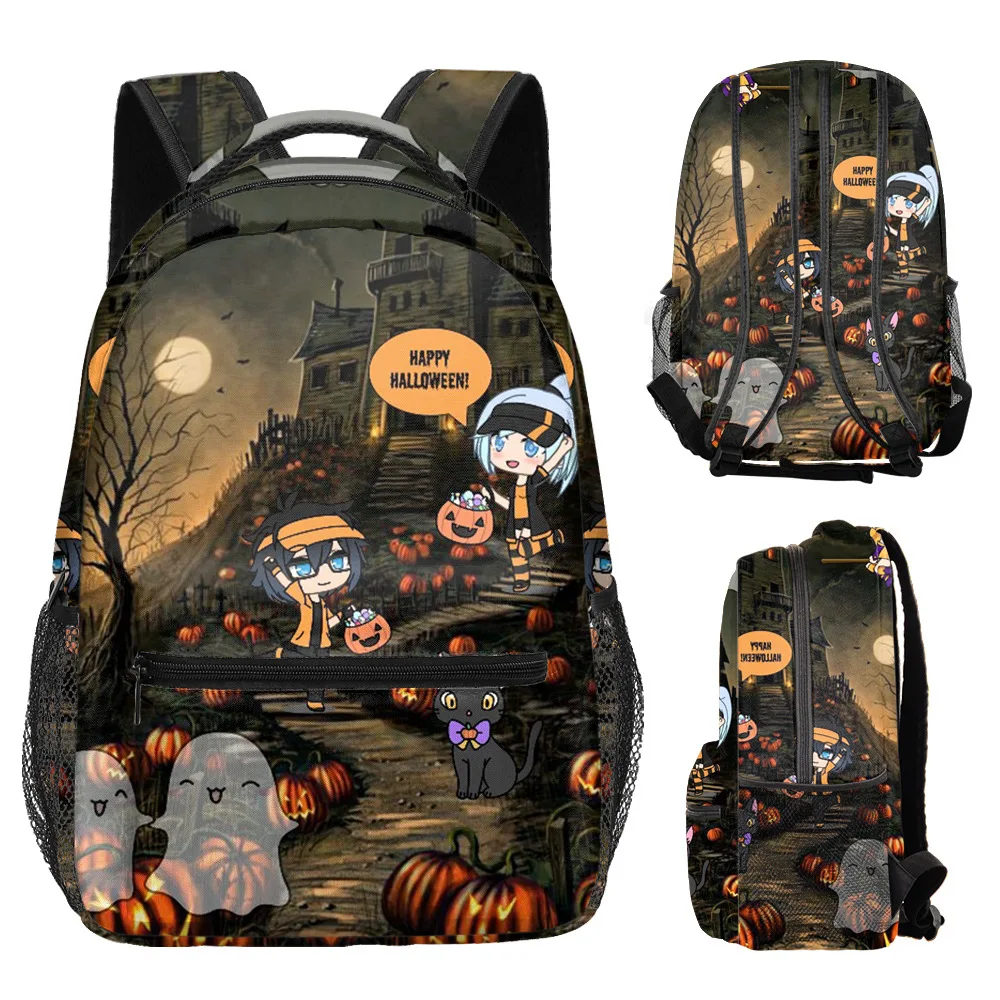 

Popular Kpop Youthful School Bags Unisex Gacha Life Travel Bags 3D Print Oxford Waterproof Notebook Shoulder Backpacks