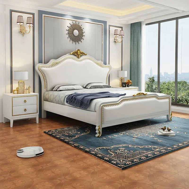 Двойная Минималистичная кровать для столовой многофункциональная уличная