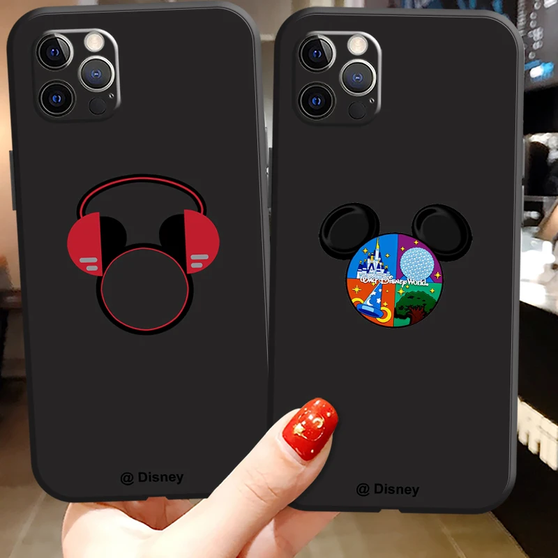 Mickey MIQI Phone Cases For iPhone 11 12 Pro MAX 6S 7 8 Plus XS MAX 12 13 Mini X XR SE 2020 Funda Coque Back Cover