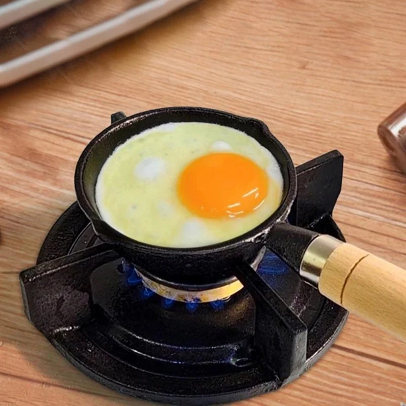 Mini Nonstick Frying Pan Flat Bottom Omelette Pan With Handle Kitchen Utensil PanCake Kitchen Portable Small Cooking Eggs Tools