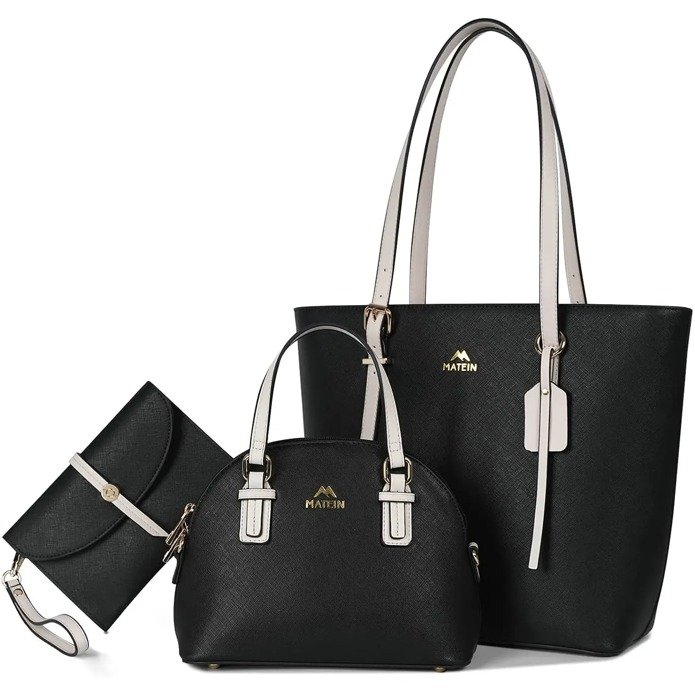 

Custom Ladies Girls Purses Original Hot Fashion Luxury Shoulder Messenger PU Leather Crossbody Bags Work Travel 3pcs set Handbag