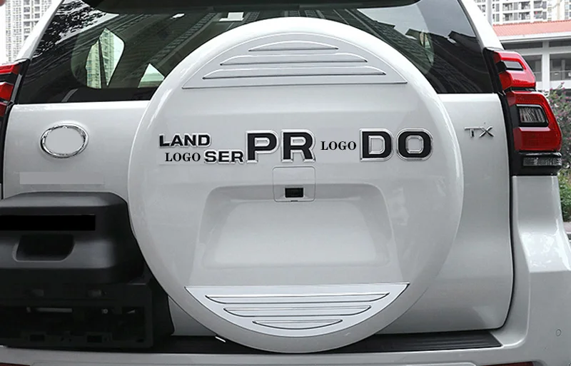 Задняя запасная крышка шины Декоративная полоса для Prado |