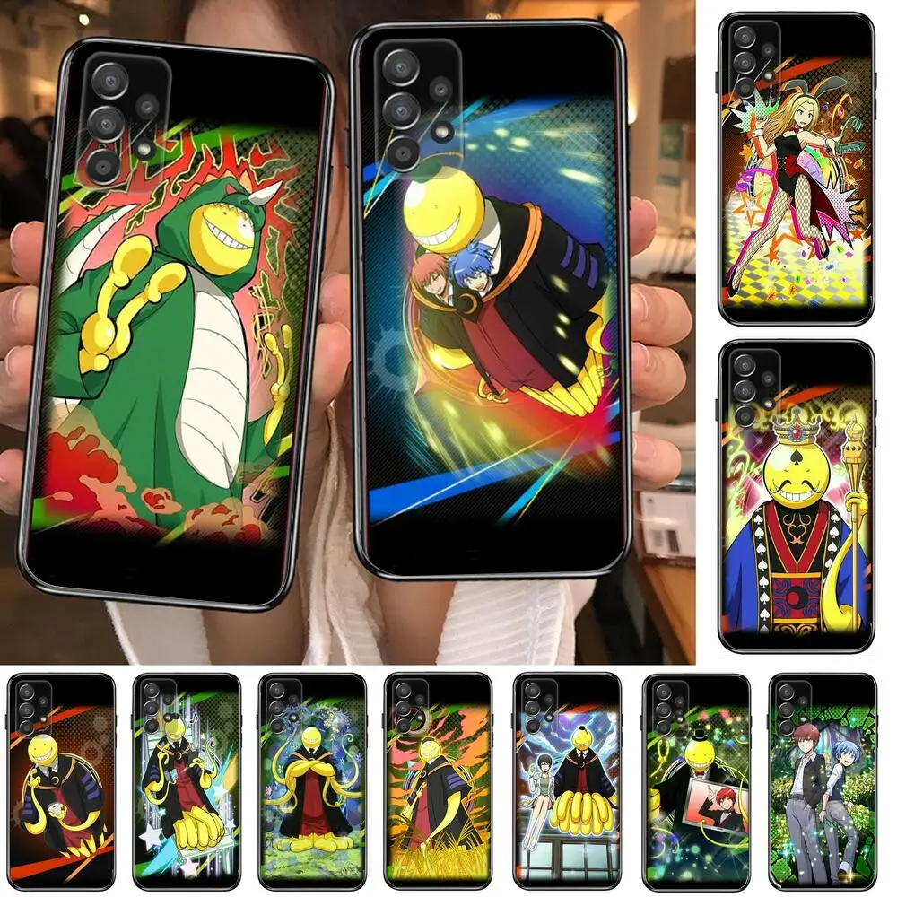 

Assassination classroom Phone Case Hull For Samsung Galaxy A70 A50 A51 A71 A52 A40 A30 A31 A90 A20E 5G a20s Black Shell Art Cell