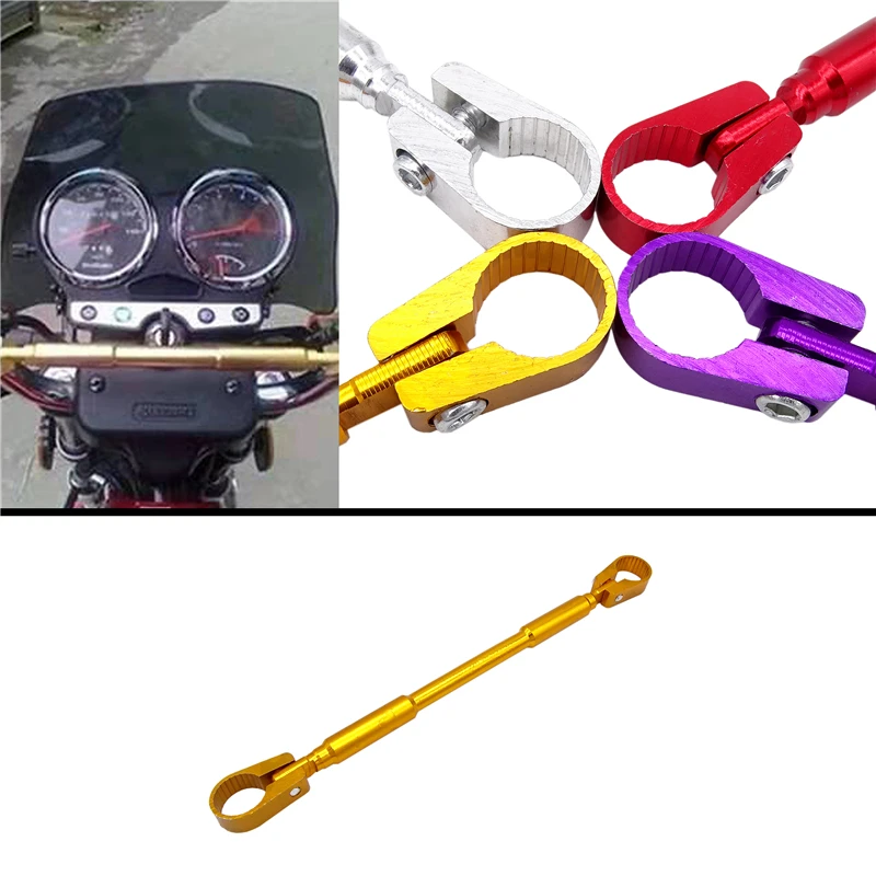 

1 pcs Motorcycle Handlebar Cross Bar Steering Wheel Strength Lever 7/8" 22mm Adjustable Handlebar For Honda Kawasaki