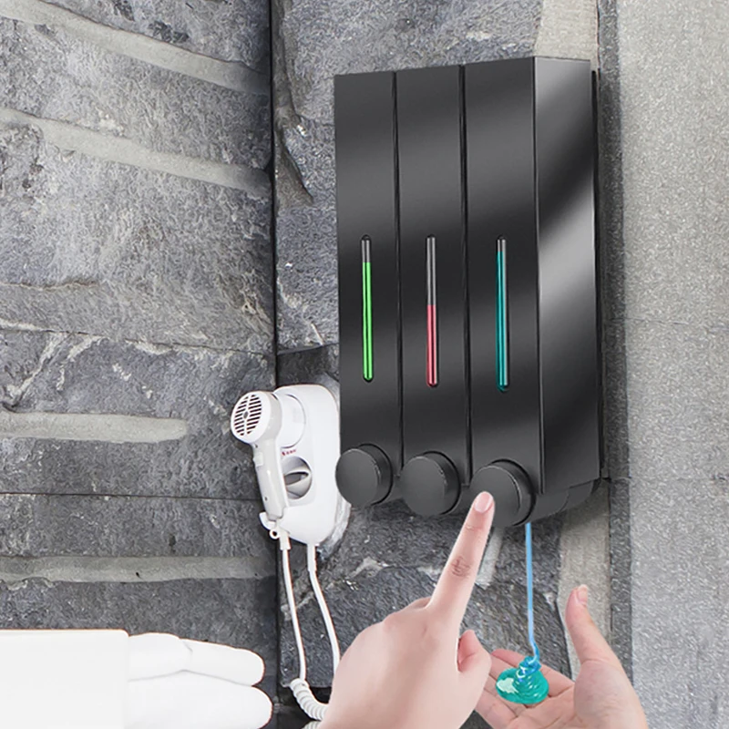 

Диспенсер для мыла в европейском стиле, ручной настенный дозатор для мыла, 300 мл, бутылка для дезинфицирующего средства для рук