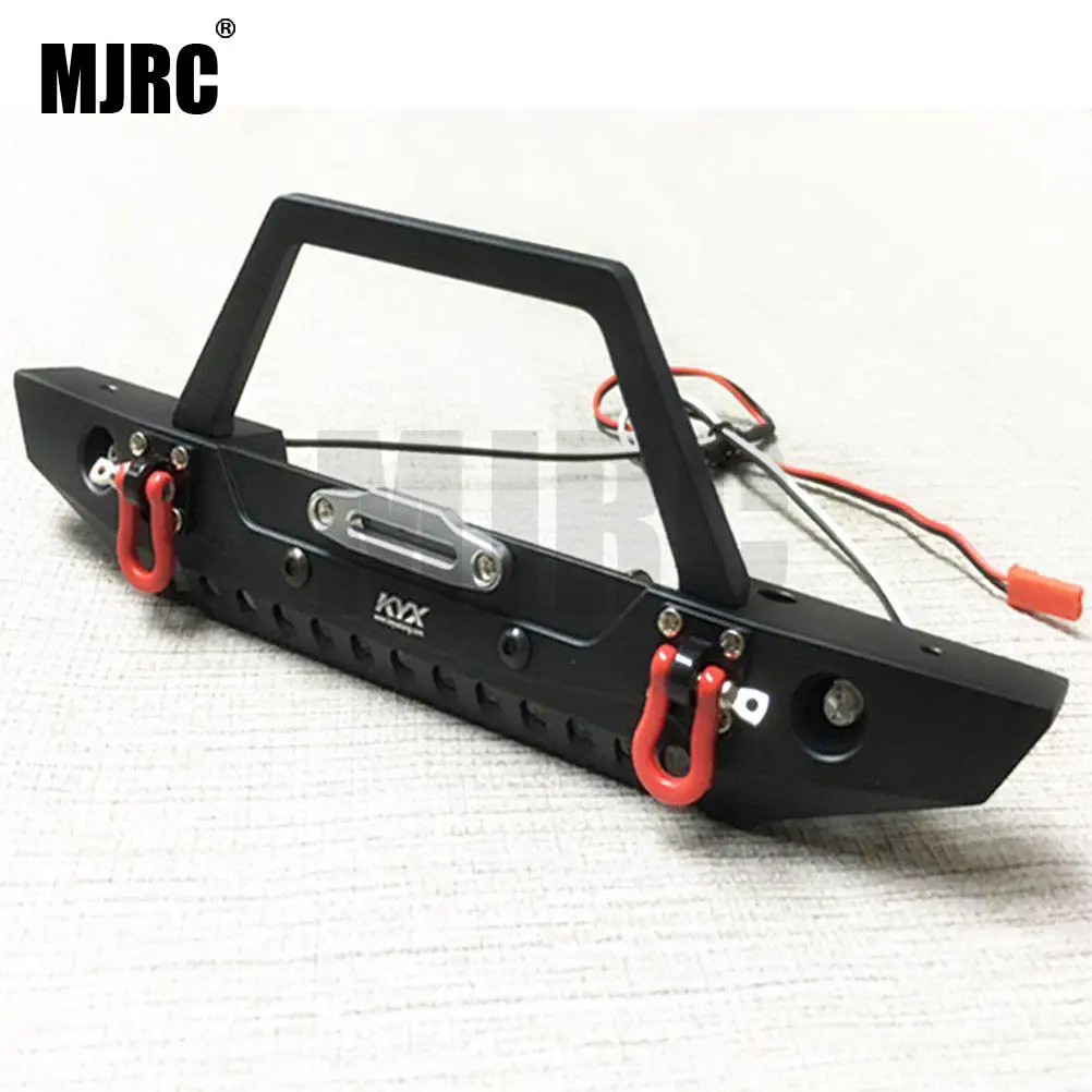 

Полностью металлический передний бампер для 1/10 Rc Rock Crawler Truck Trx4 Axial Scx10 SCX10II 90047 90046 Wrangler TRX-4