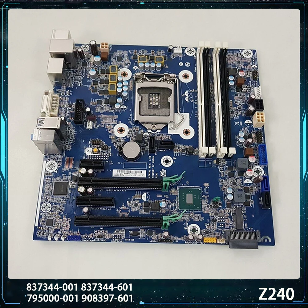 For HP Z240 Tower 837344-001 601 795000-001 908397-601 DDR4 LGA2011 Motherboard High Quality Fully Tested Fast Ship