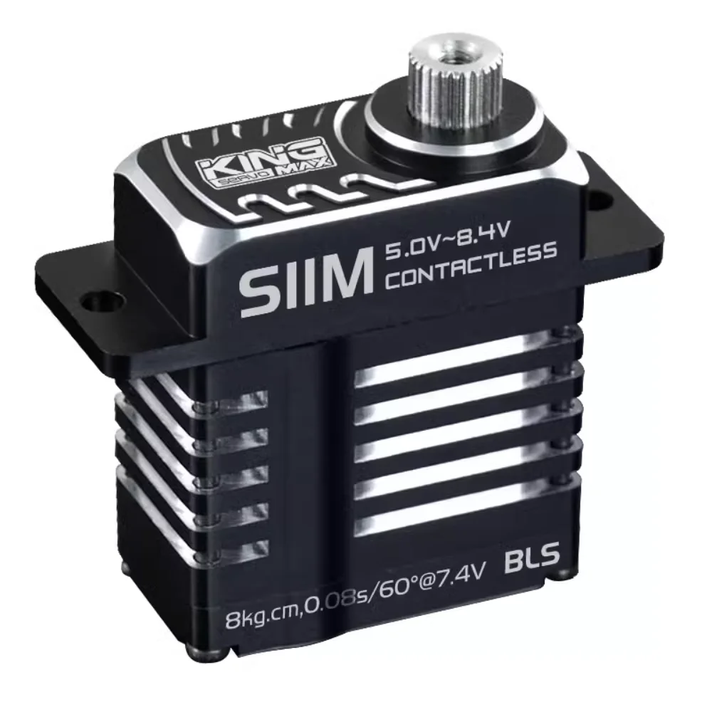 Kingmax S11M 21g Φ крутящий момент стальной редукторный бесщеточный двигатель цифровой высоковольтный мини-сервопривод для вертолета 450-480 Swashplate