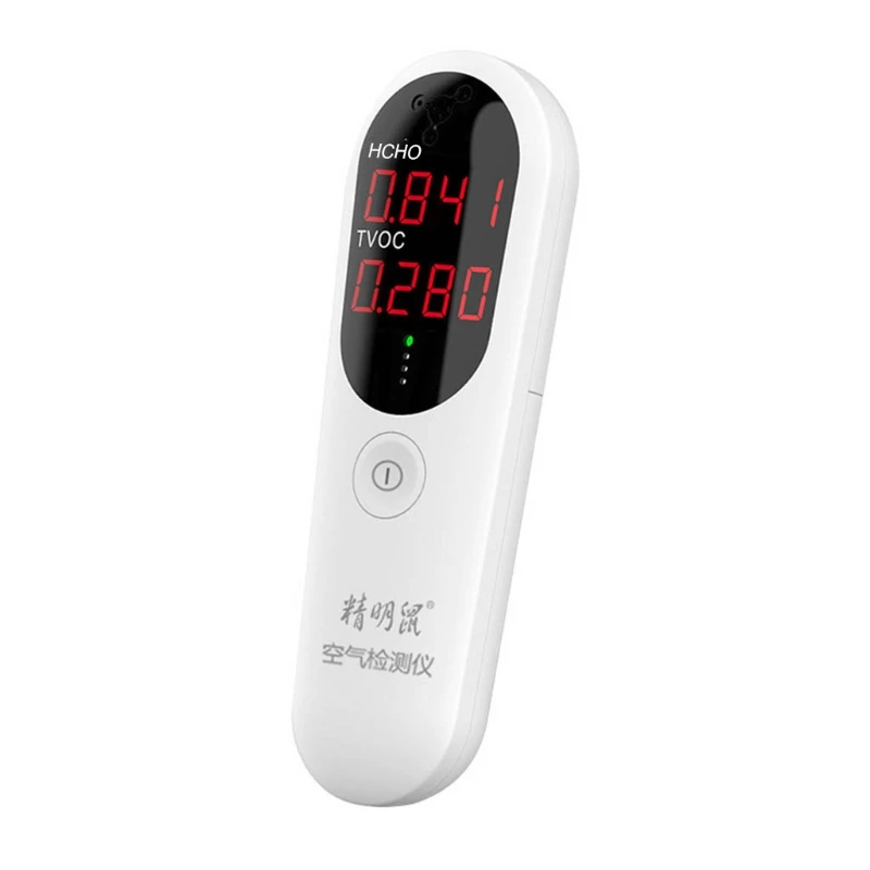 Digital Formaldehyde Meter HCHO TVOC Detector With LED Display Digital Hand-Held Air Quality Tester Pollution Tester