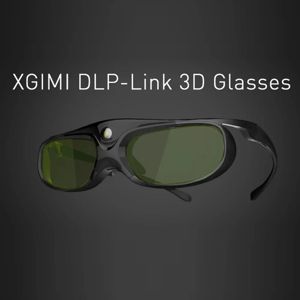 Фото Новые оригинальные 3D-очки XGIMI с активным затвором, перезаряжаемые для XGIMI JMGO Formovie Vidda, аксессуары для проекторов №1