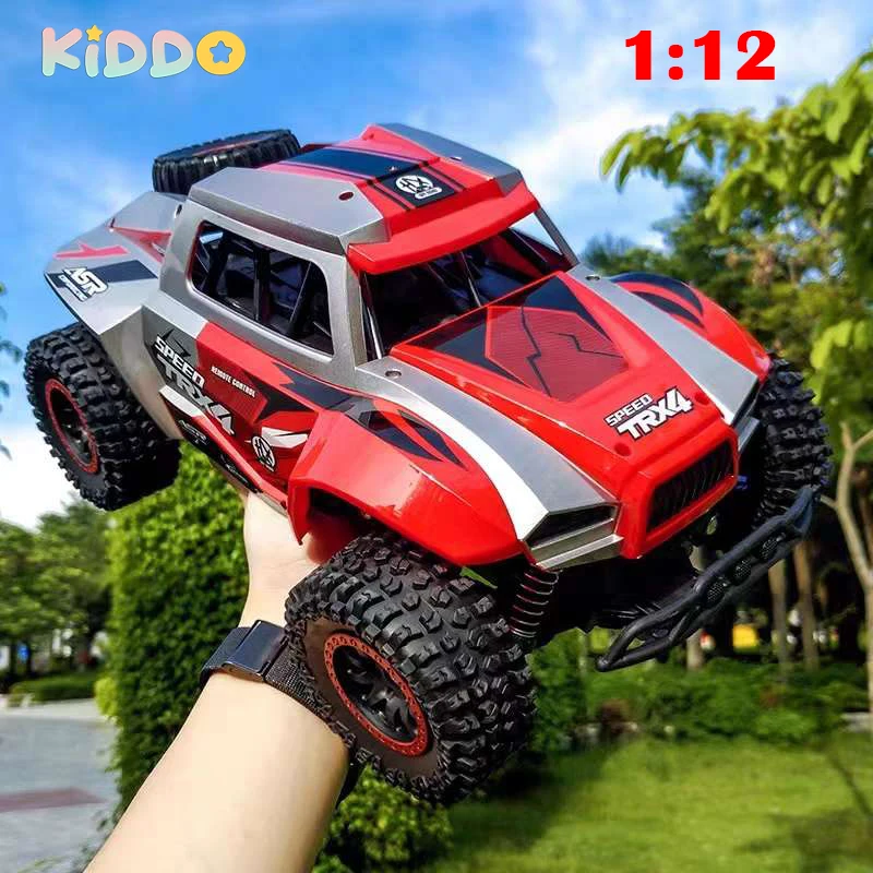 2.4G RC Car Radio Controled Car Off Road 4x4 1/12 Scale Crawler 2WD 35Km/h High Speed Drift Crawlers Control Monster Truck Toys