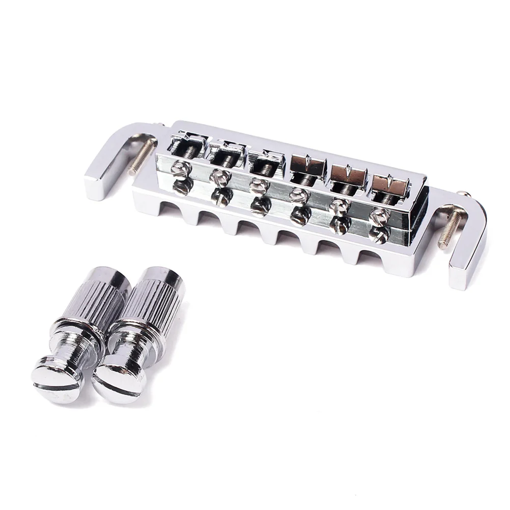 

Guitar Bridge Saddle Acoustic Parts Nut Electric Replacement Roller Bass Matic Accessories Silver Saddles Tremolo O Tune Pickups