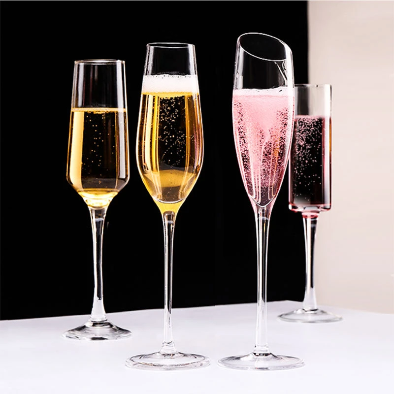 

Crystal glass champagne glass sparkling glass flute shaped tall glass glass cups cocktail glass wine glasses