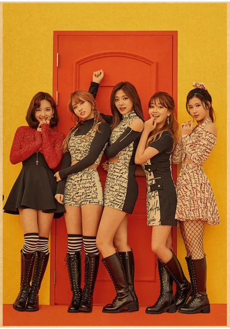 Dvojnye Plakaty Sana Tzuyu Mina Momo Chaeyoung Kollekcionnyj Plakat Kraft Bumaga Domashnij Dekor Nastennye Naklejki Hudozhestvennaya Kartina Dlya Bara Aliekspress