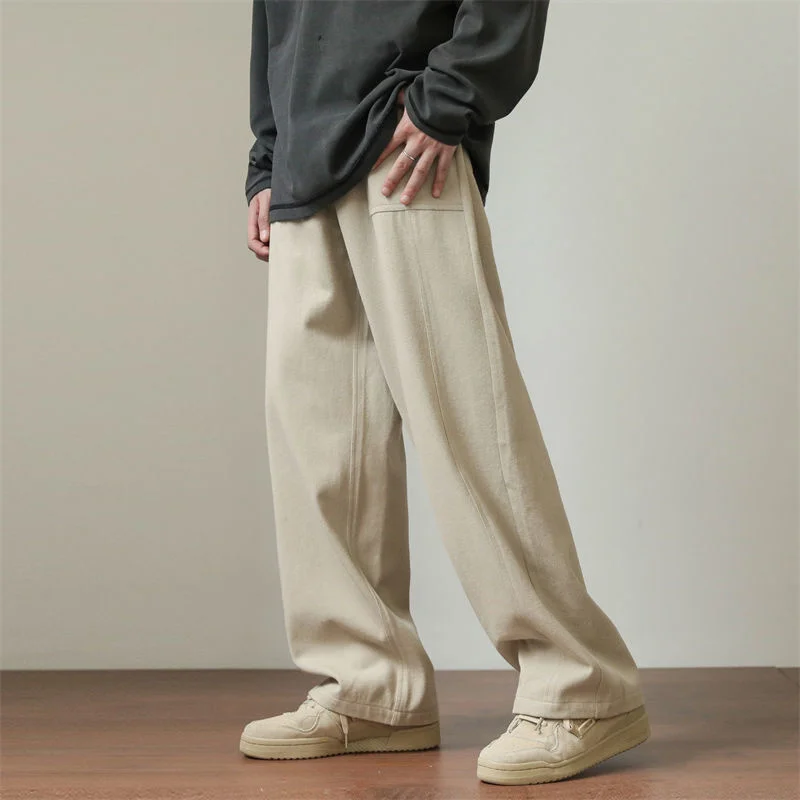 Baggy Jeans Men Fashion Oversized Wide Leg Jeans Men Japanese Streetwear Hip Hop Loose Straight Denim Pants Mens Trousers M-2XL