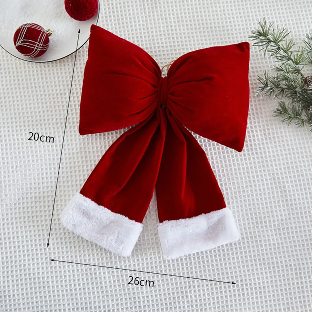 

Рождественский мягкий бант