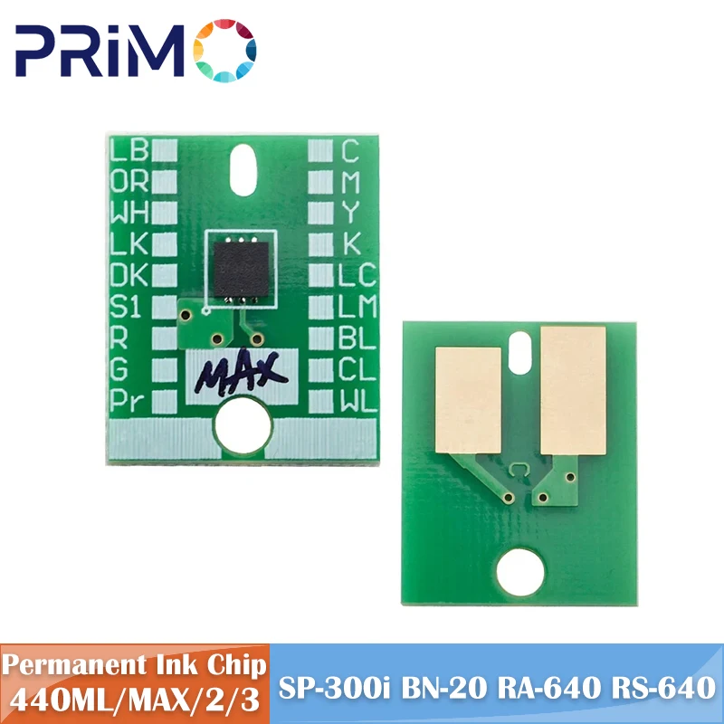 Фото 440 мл MAX2 MAX3 чернильный картридж с постоянным чипом для Roland BN-20 RA-640 RS-640 VS-640 SP-300i SP-540V VP-300i VP-540 VP-500i №1