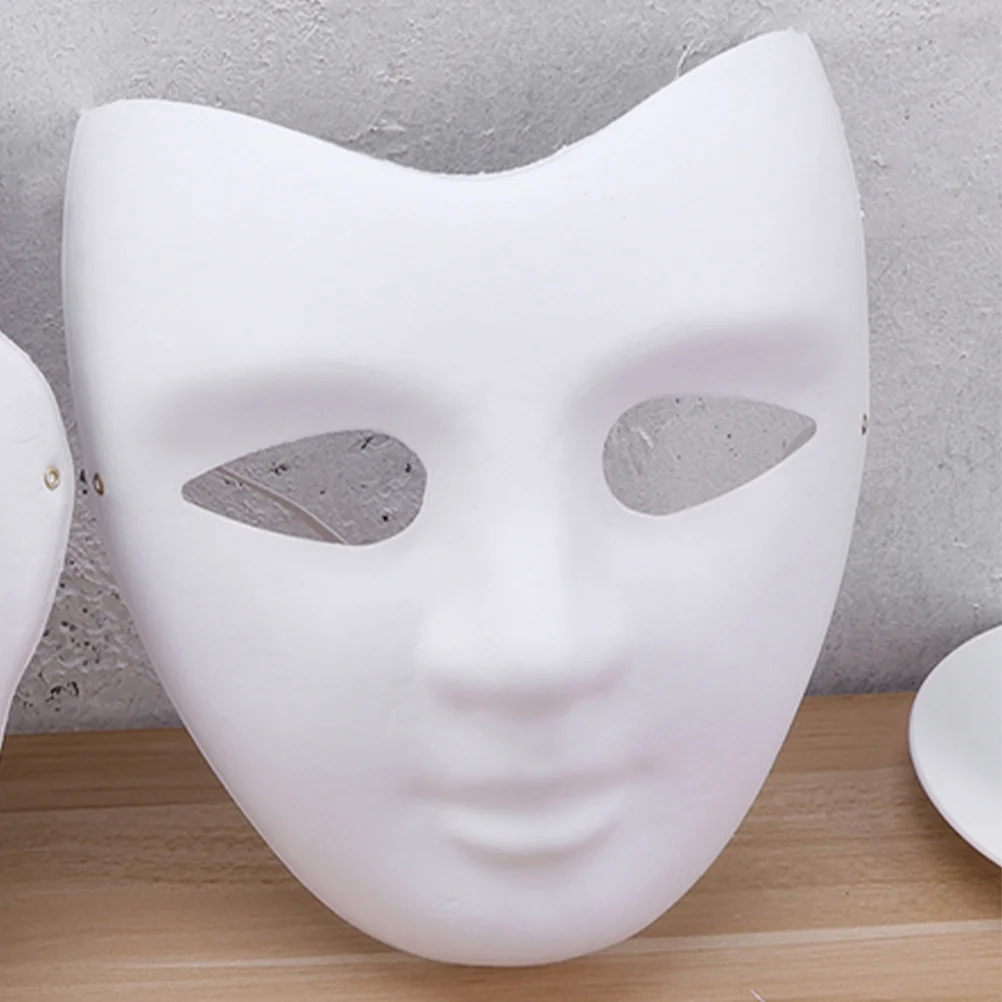 5 шт. бумажные маски маскарадные реквизит для вечеринки DIY маска аксессуары