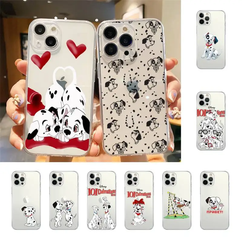 

Disney 101 Dalmatians Phone Case For Iphone 7 8 Plus X Xr Xs 11 12 13 Se2020 Mini 14 Promax Case