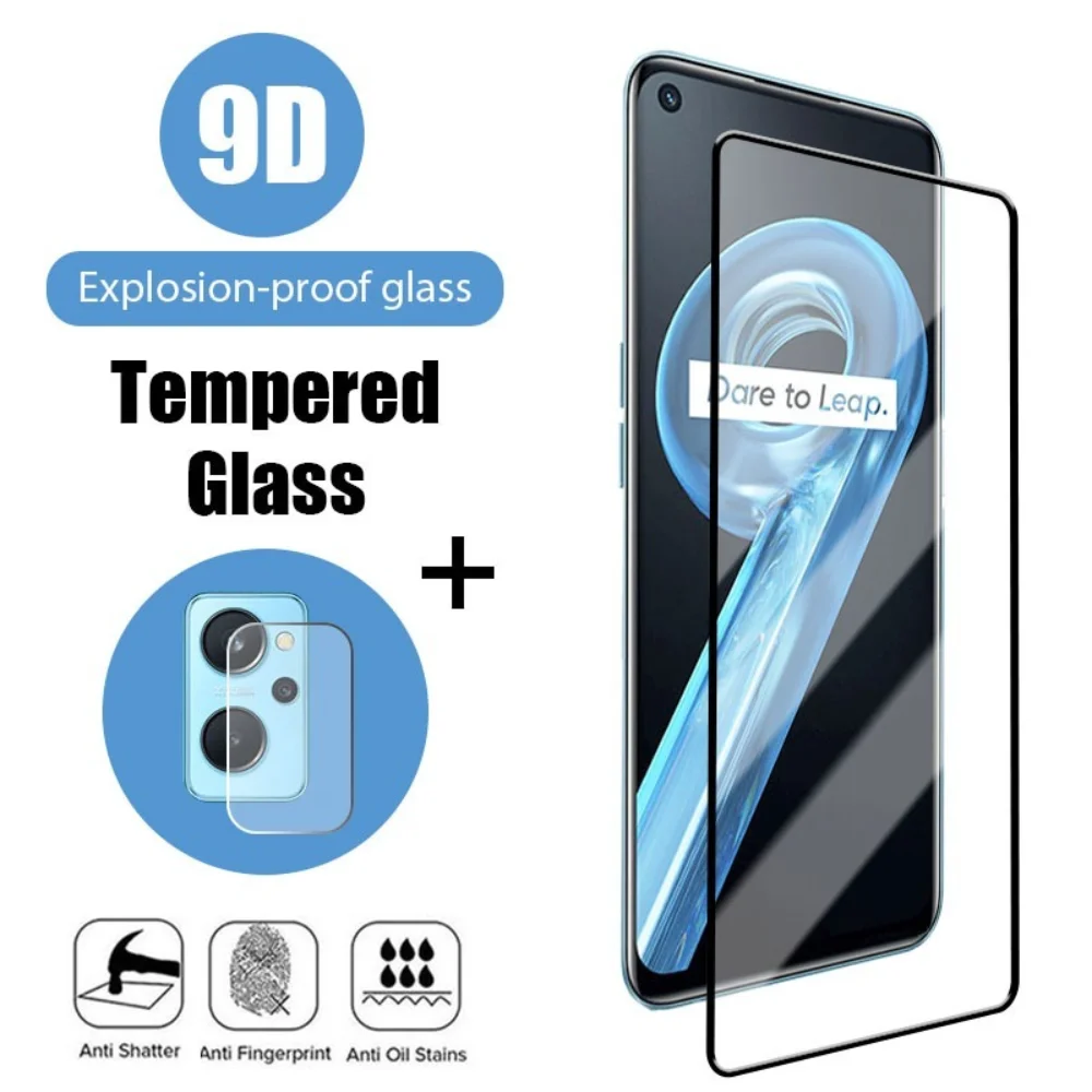 

Защитное стекло для Realme 7 8 8i Q3 Q3T Q3S 1 стекло 1 пленка для объектива для GT Neo 2 C21 C25S C25 C21Y C25Y C35